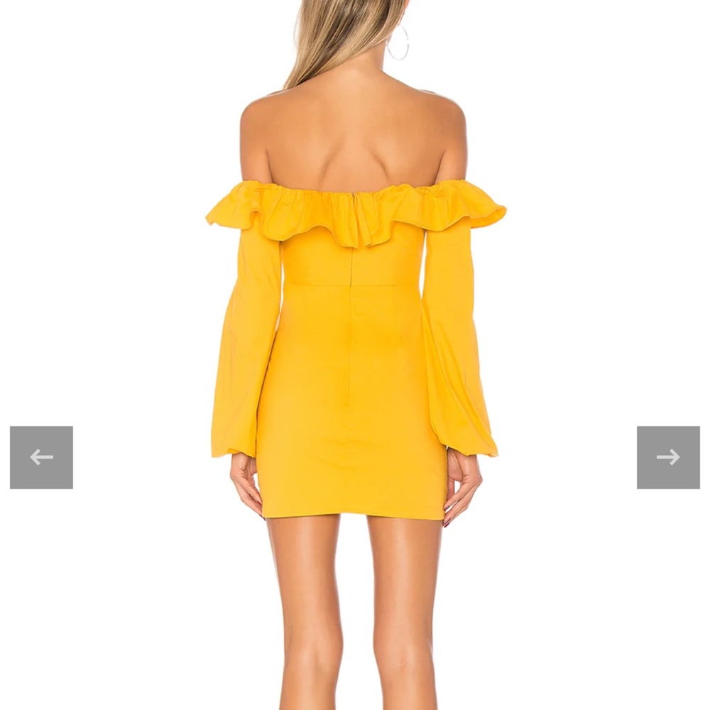 TULAROOSA off the shoulder mini dress - Picture 1 of 5